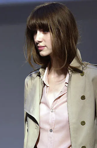 2003 Camel Wool Double-Breasted Military Jacket