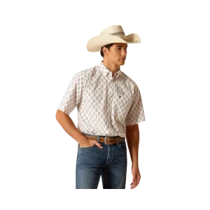 Ariat Men's Terrance Classic Fit White Shirt