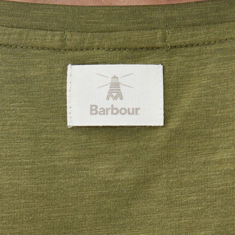 Barbour Pearl Ladies Top - Olive Tree