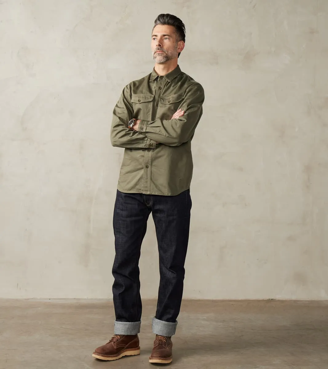 BDD-707 - Straight Tapered - 16oz Heavy Slub