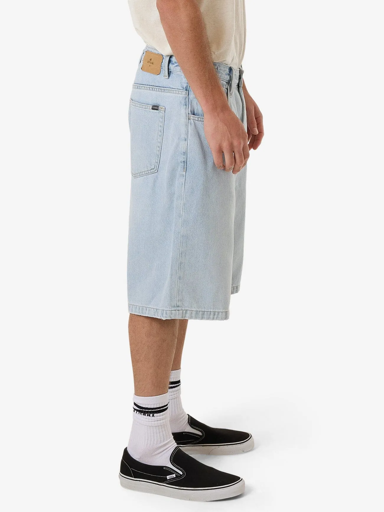 Big Slacker Denim Short - Ether Blue