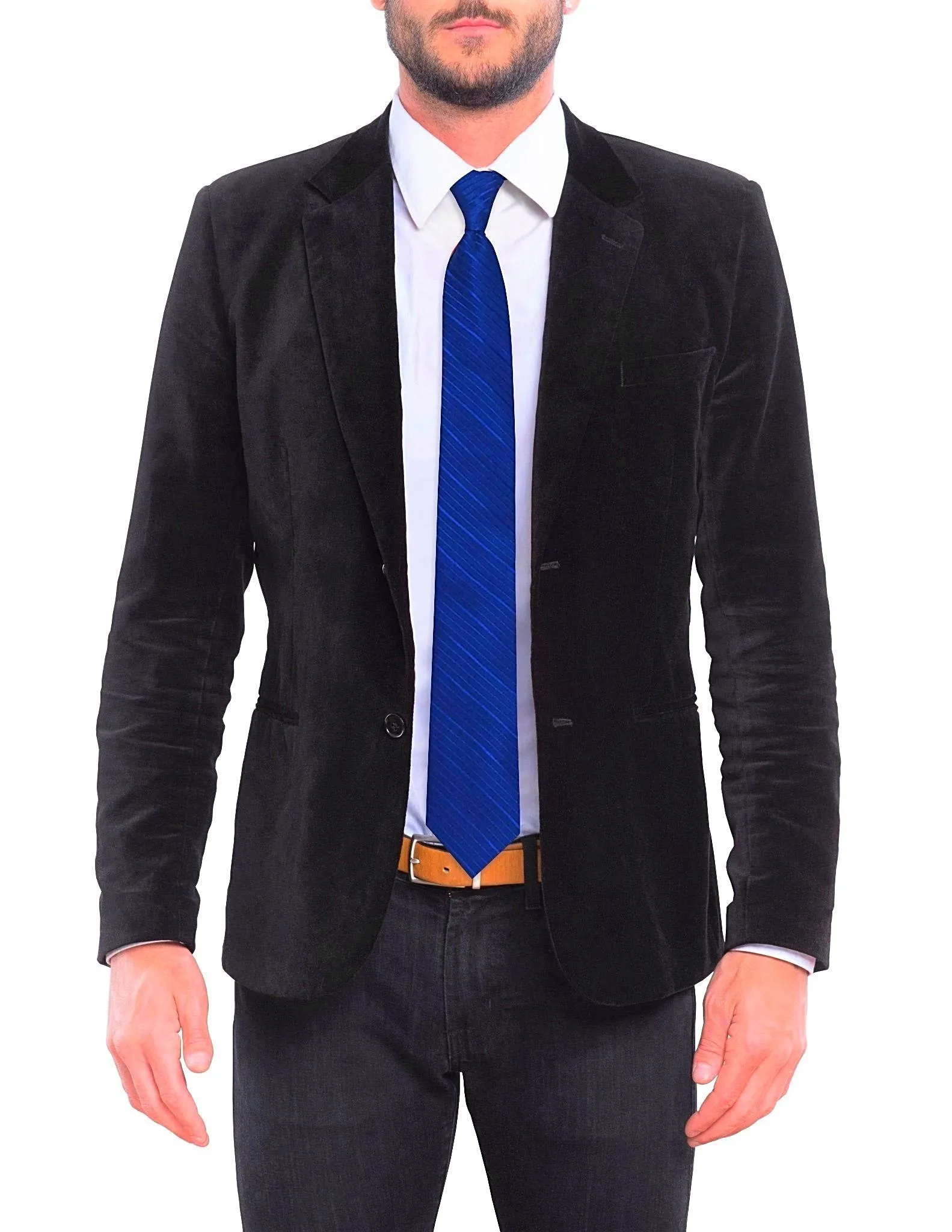 Blue Blue Stripes Tie