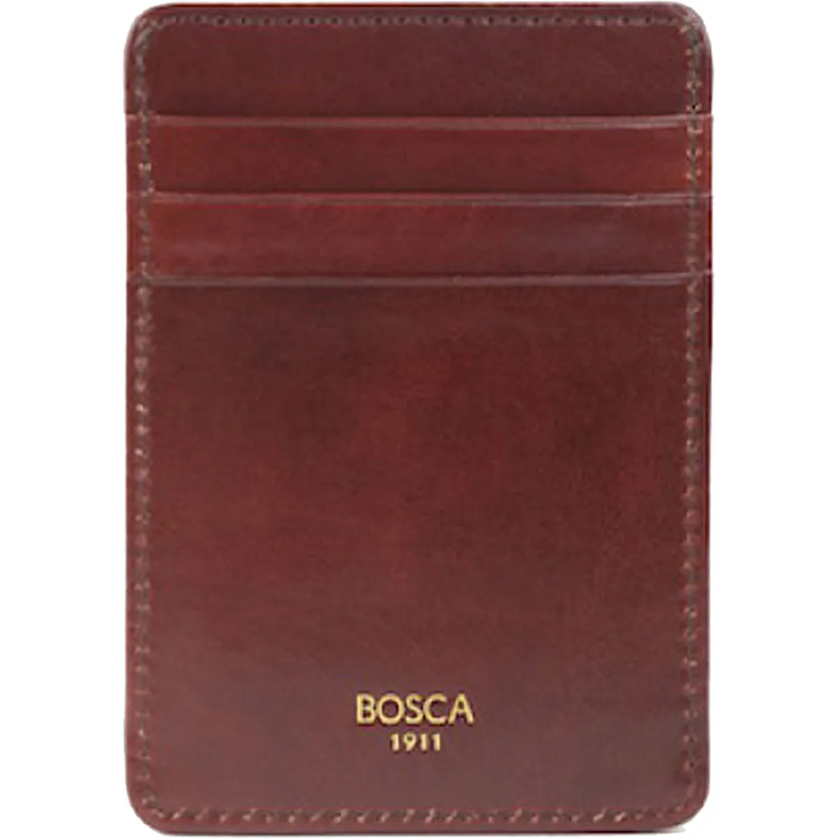 Bosca Old Leather Front Pocket Wallet - RFID