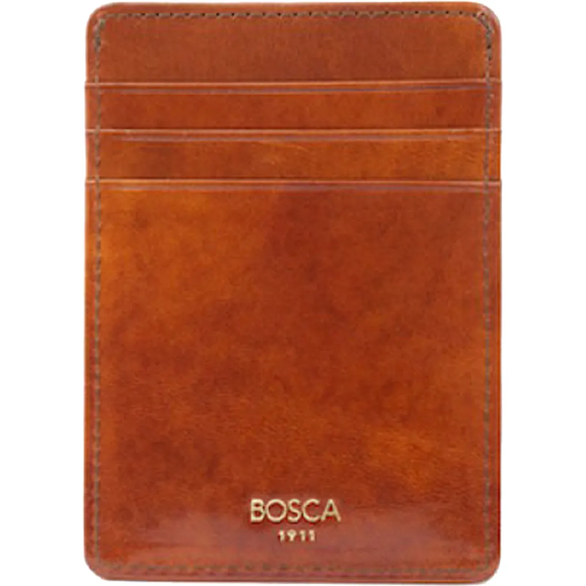 Bosca Old Leather Front Pocket Wallet - RFID