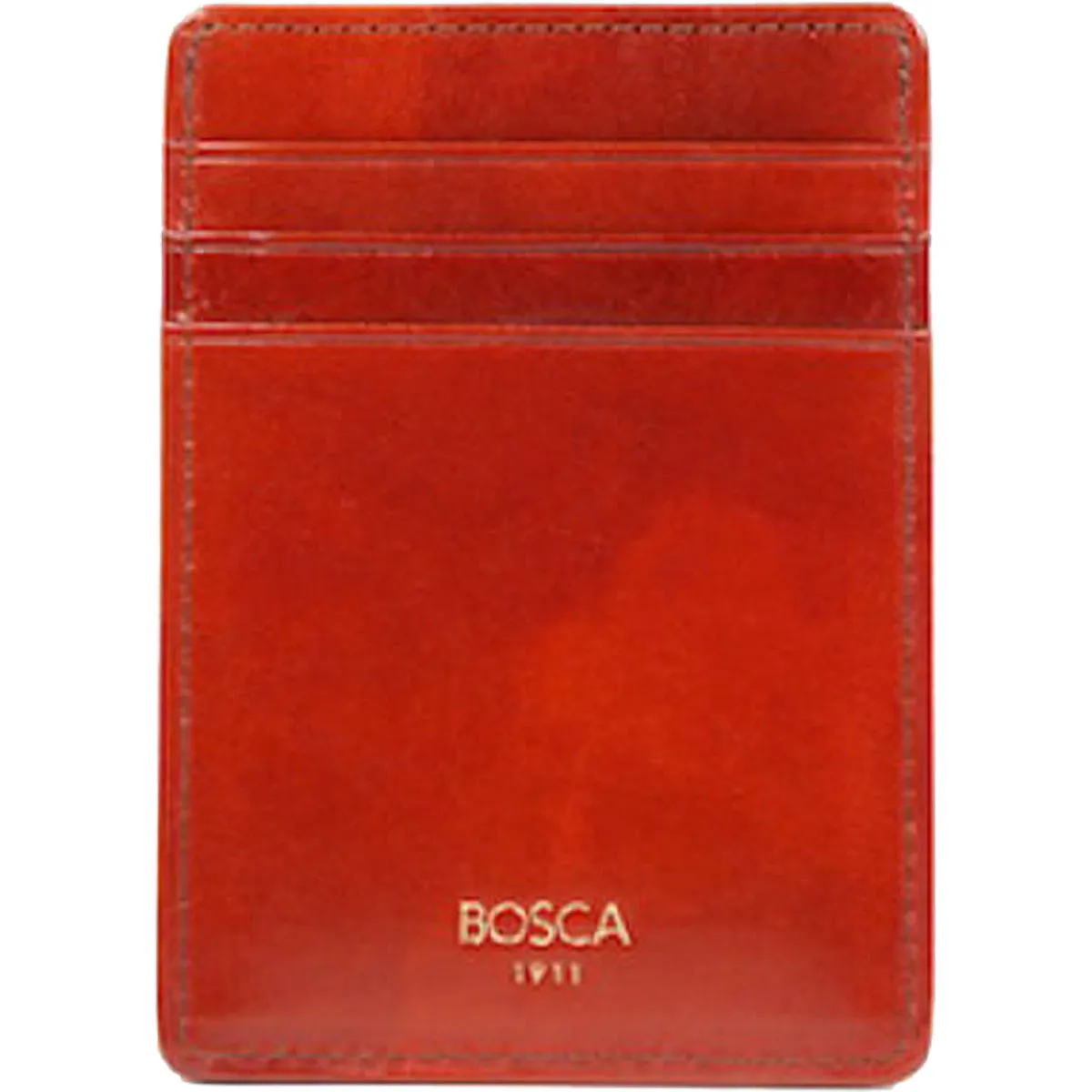 Bosca Old Leather Front Pocket Wallet - RFID