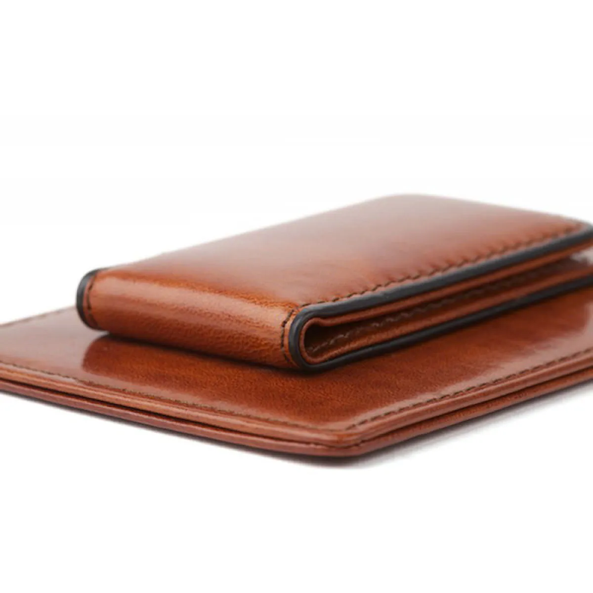 Bosca Old Leather Front Pocket Wallet - RFID