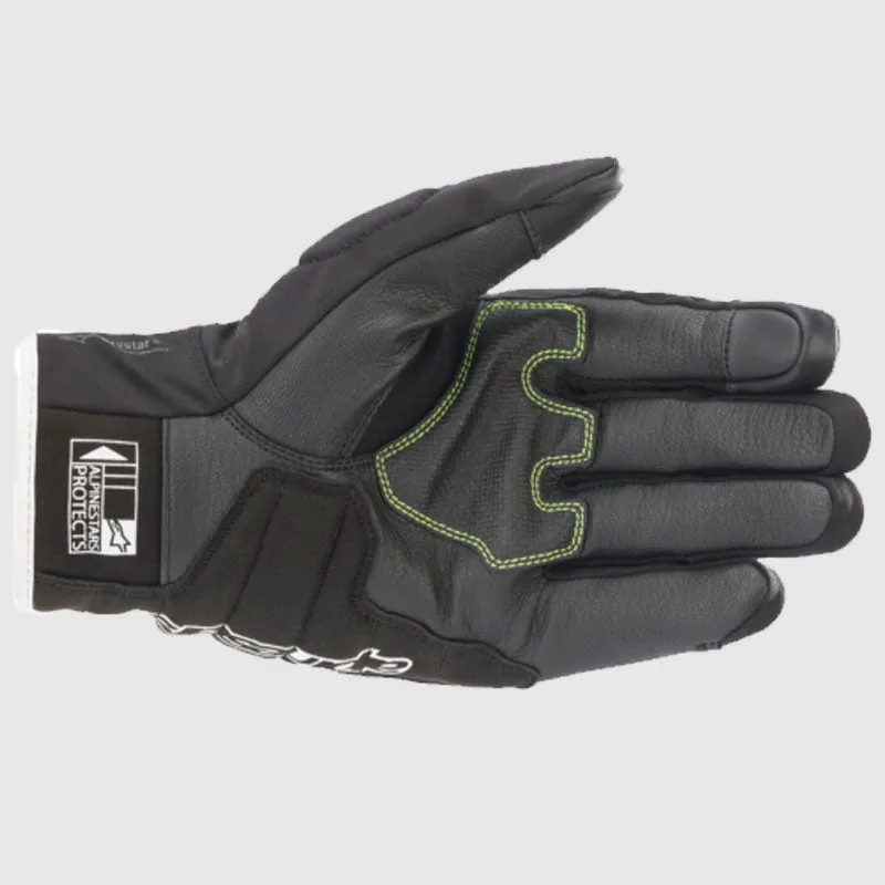 Buy Alpinestars SMX Z Drystar Motorcycle Motorbike Gloves Black-White & Red Fluo
