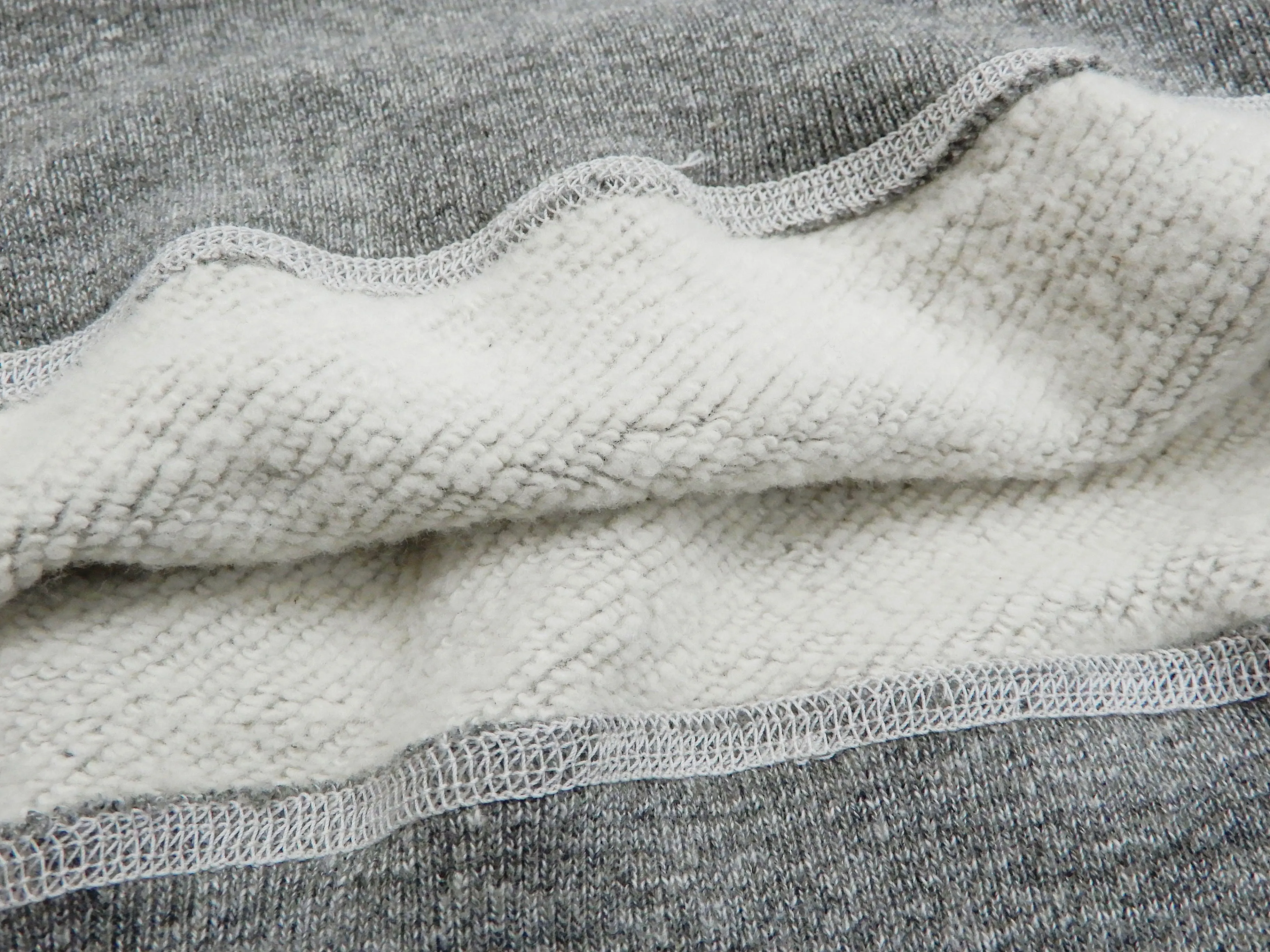 Buzz Rickson Plain Sweatshirt Men's Loop-wheeled Vintage Style BR65622 Heather-Gray
