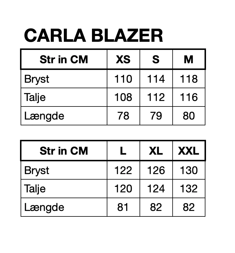 Carla Blazer - Soft Pink