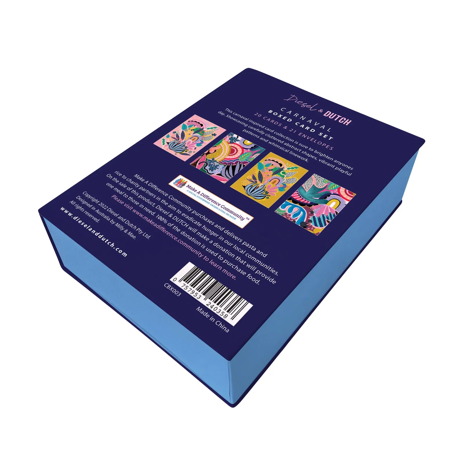 Carnaval Greeting Card Box Set