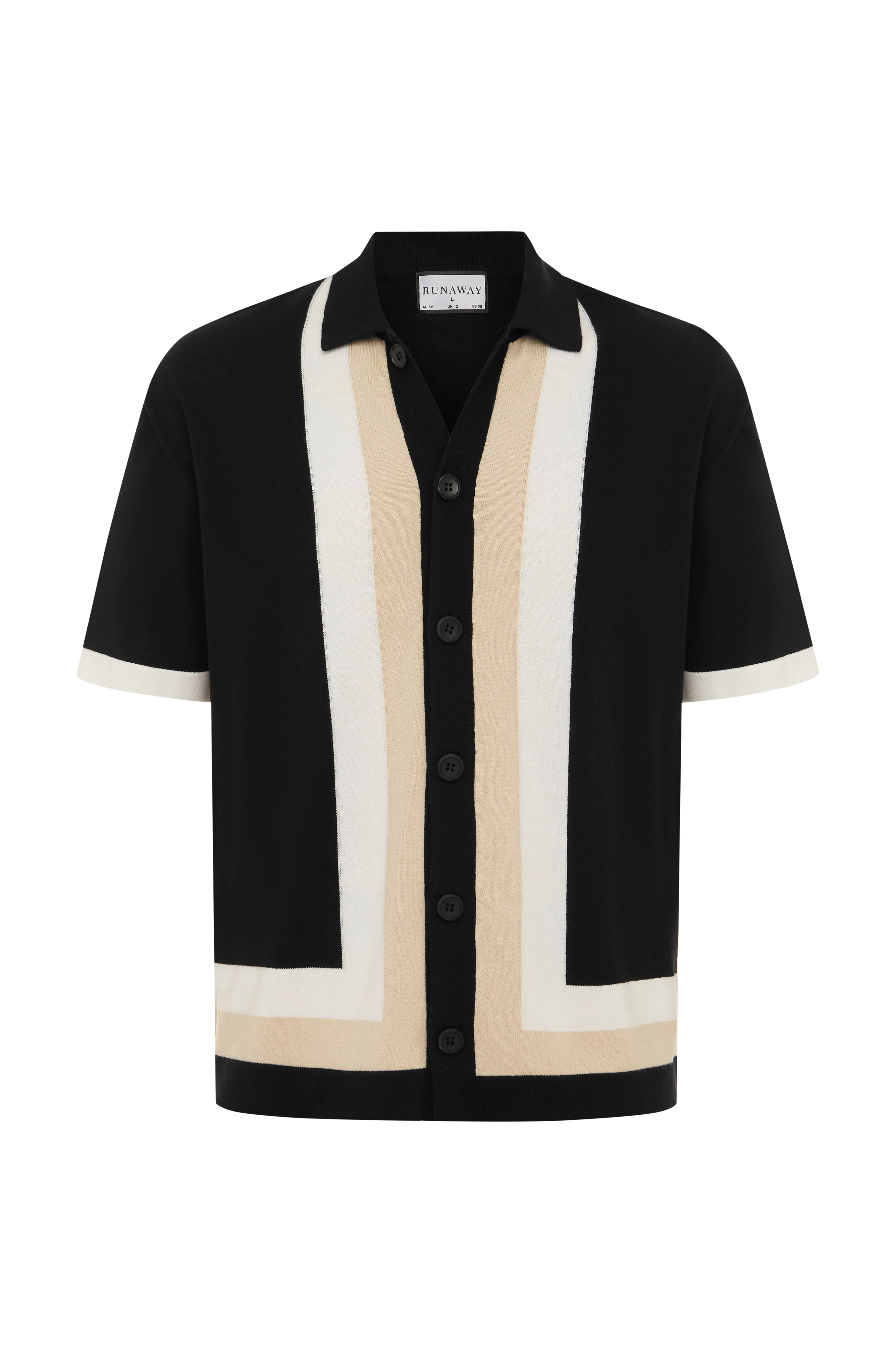 DARIUS SHIRT - BLACK MULTI