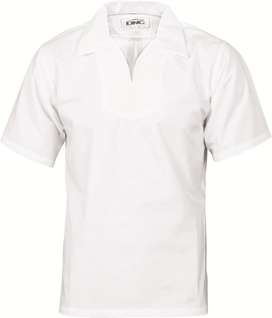 DNC V-Neck Food Industry Jerkin Short Sleeve (1311)