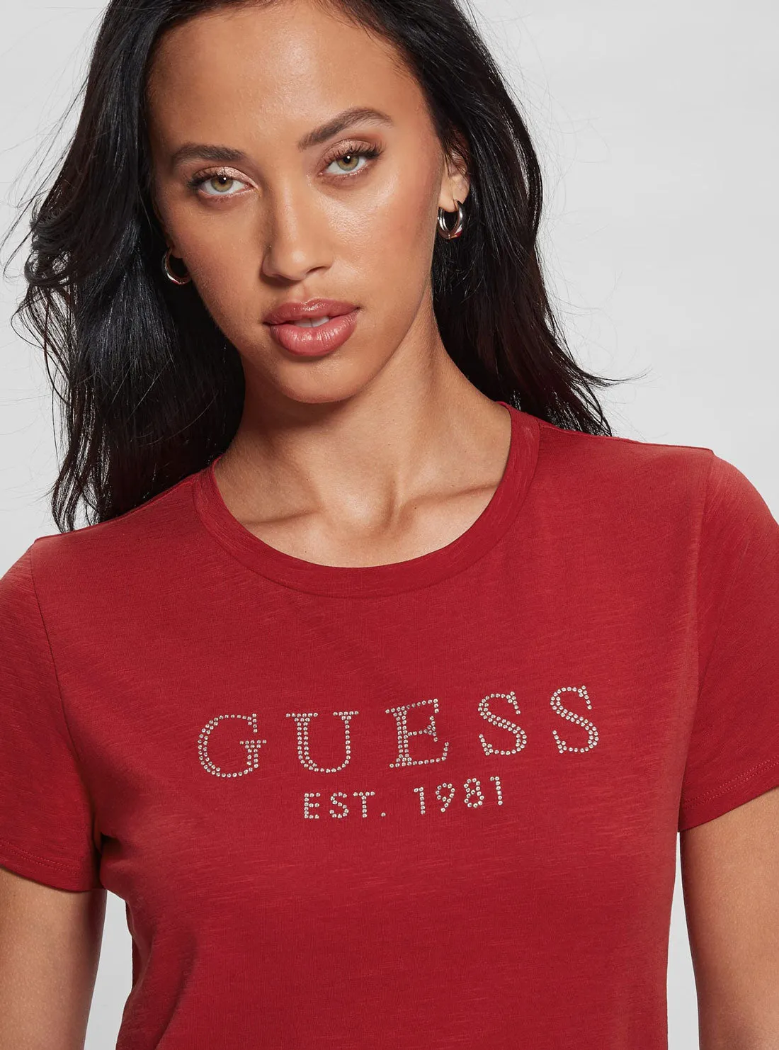 Eco Red 1981 Crystal Logo T-Shirt