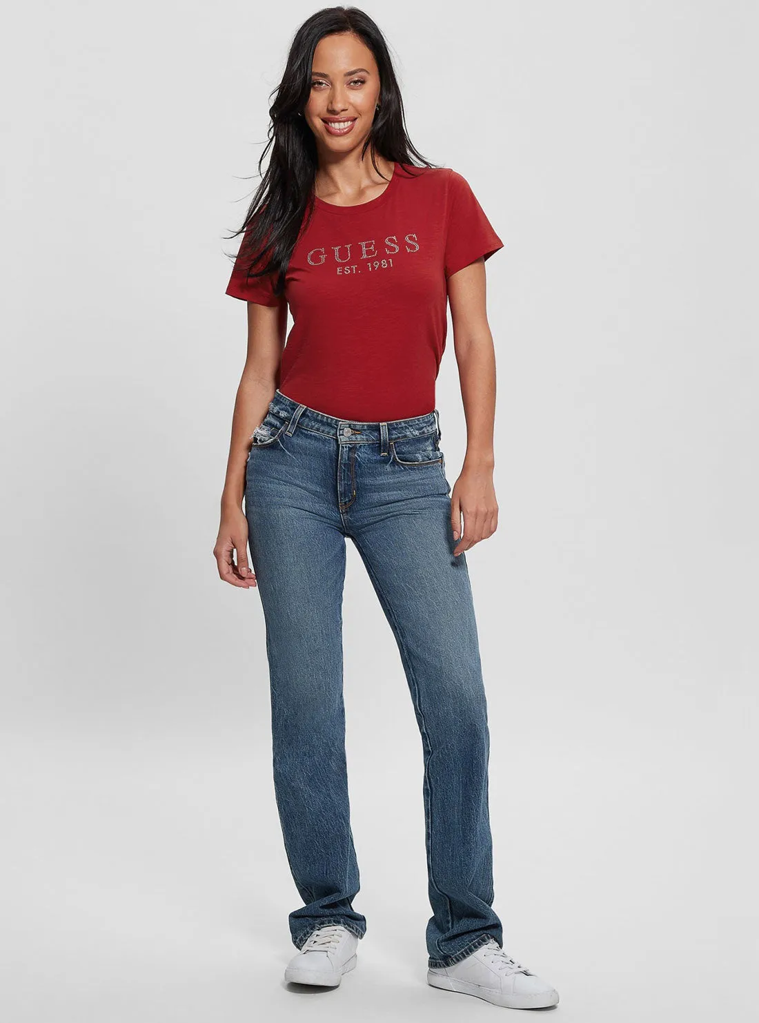 Eco Red 1981 Crystal Logo T-Shirt