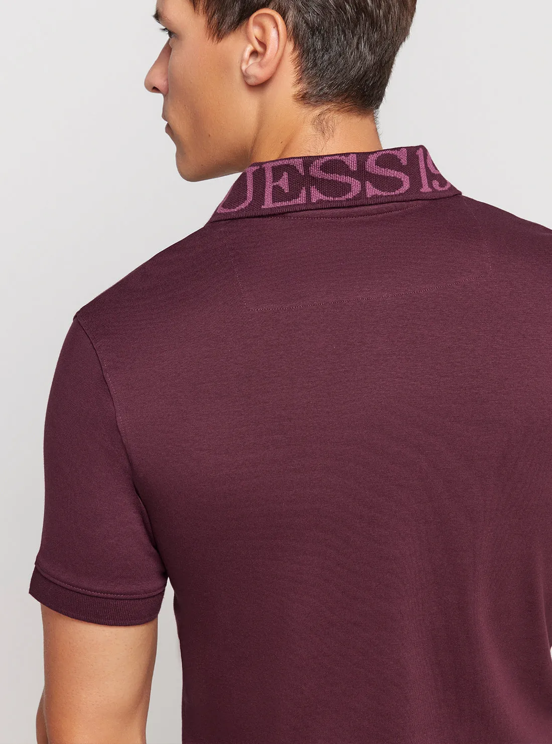 Eco Red Maroon Nolan Polo T-Shirt