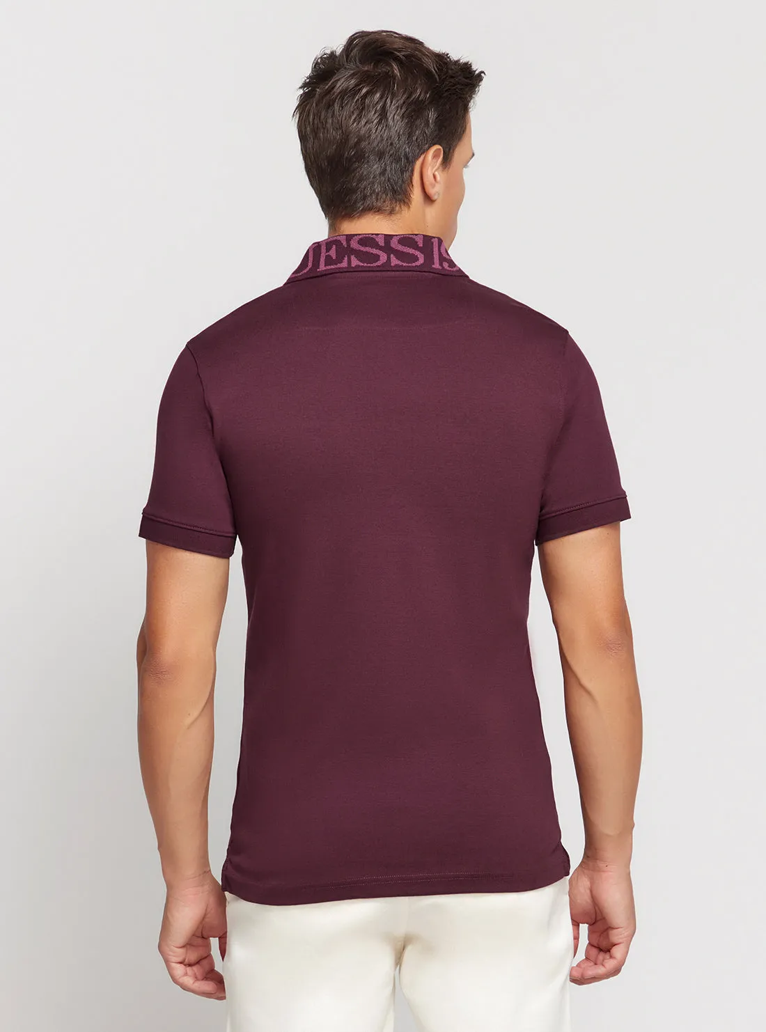 Eco Red Maroon Nolan Polo T-Shirt