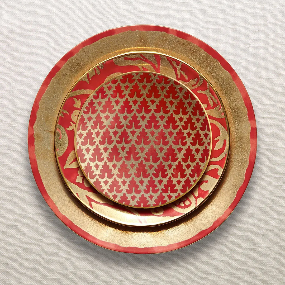Fortuny Uccelli Dessert Plates (Set of 4)