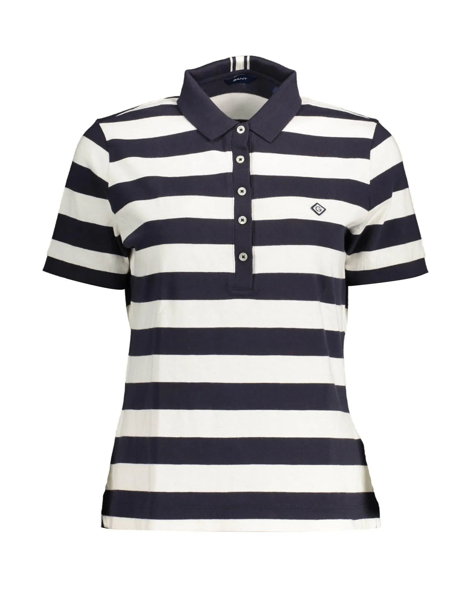 Gant Women's Striped Polo Shirt