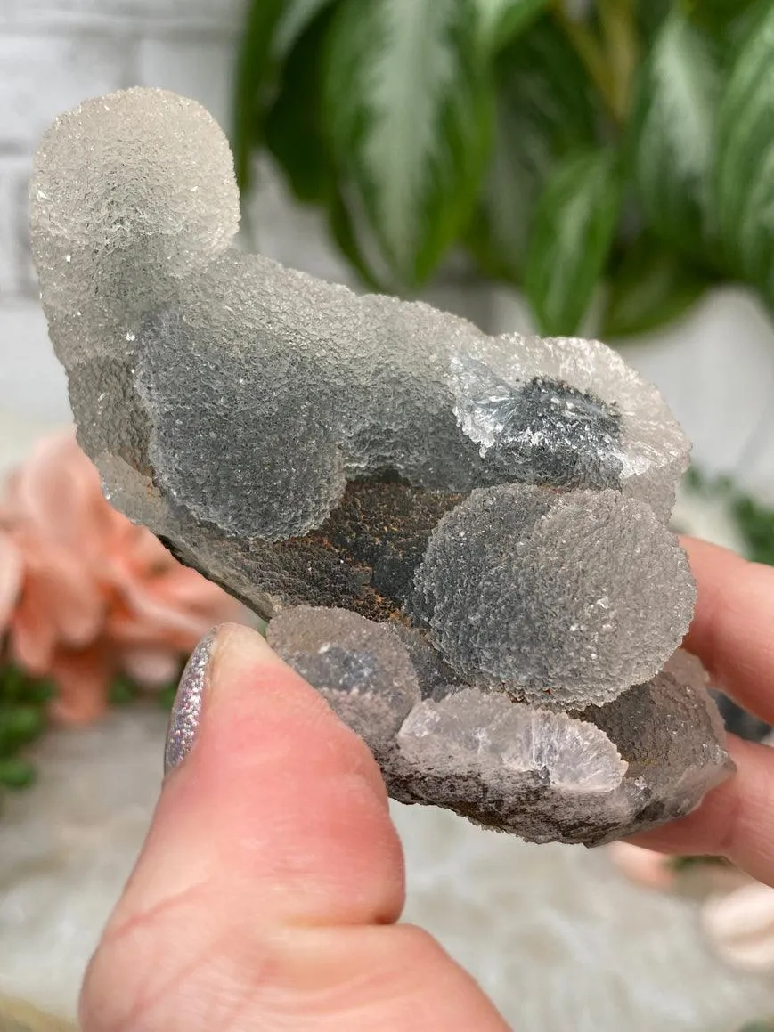Gray Chalcedony Crystals