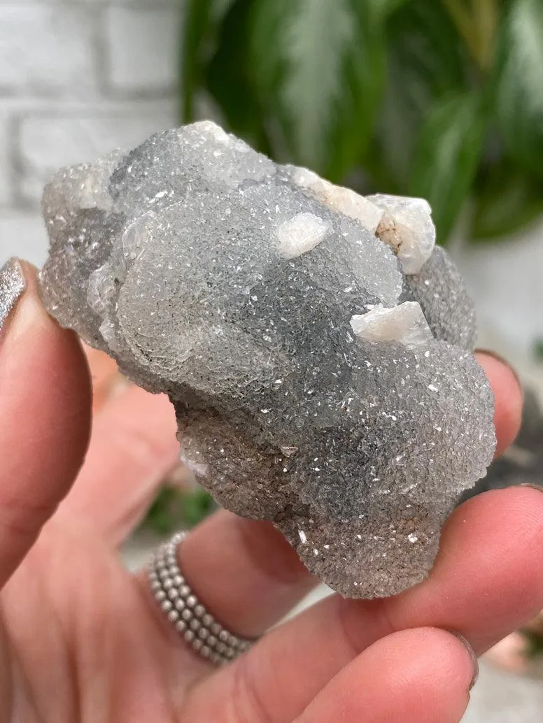 Gray Chalcedony Crystals