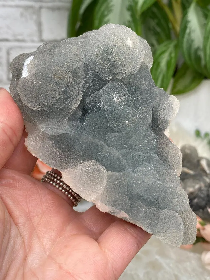 Gray Chalcedony Crystals