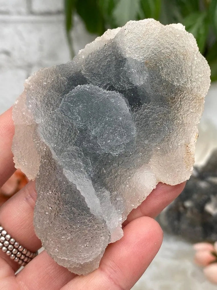 Gray Chalcedony Crystals
