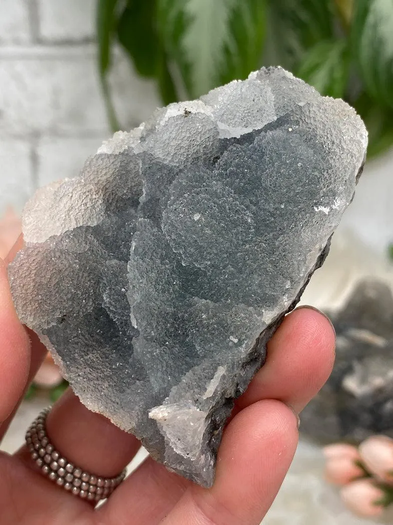 Gray Chalcedony Crystals