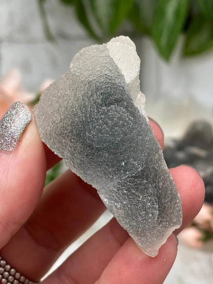 Gray Chalcedony Crystals