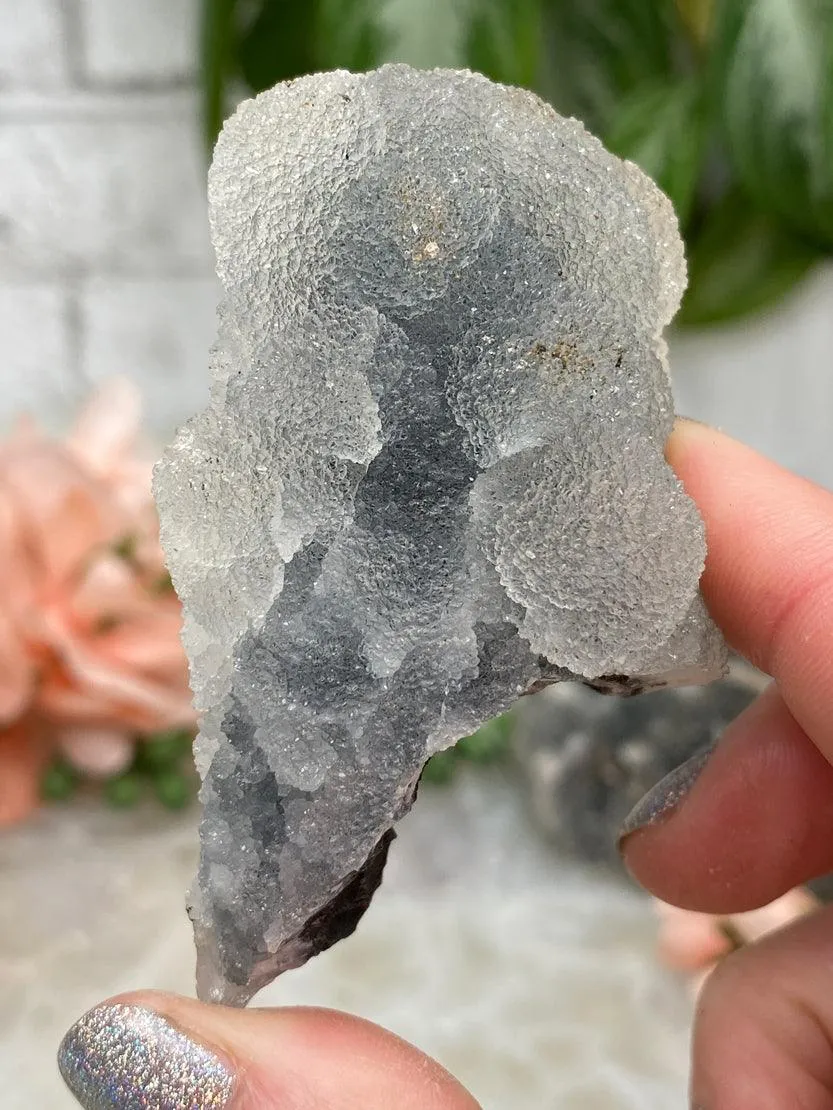 Gray Chalcedony Crystals
