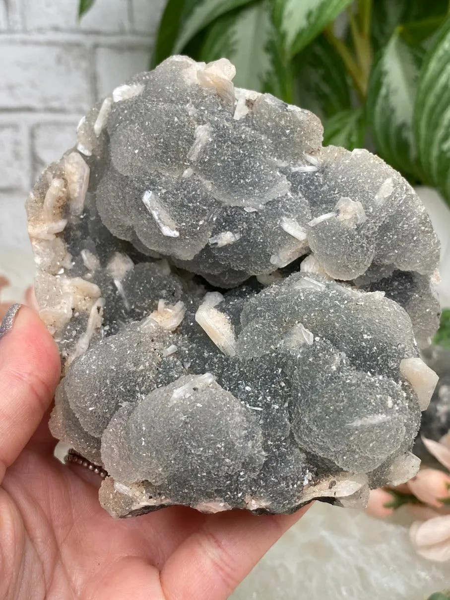 Gray Chalcedony Crystals