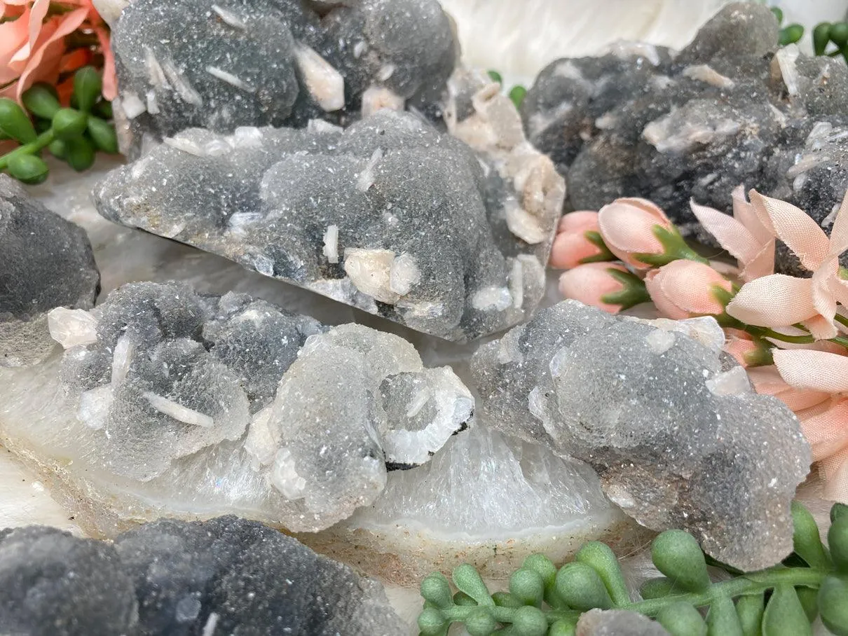 Gray Chalcedony Crystals
