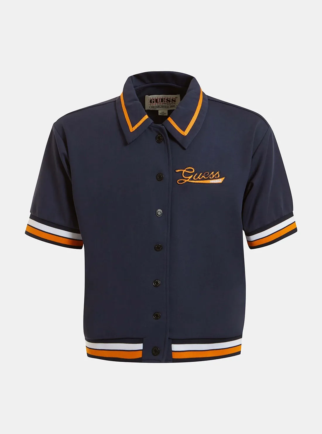Guess Originals Navy Virsa Track Shirt