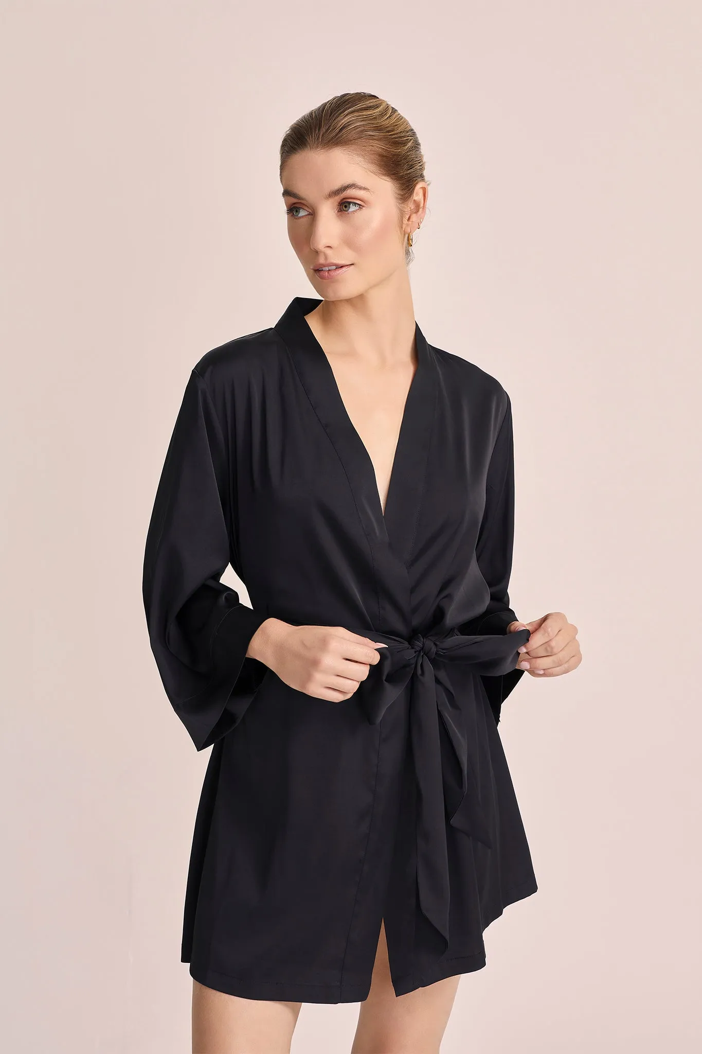 Homebodii x Snezana Evie Short Robe