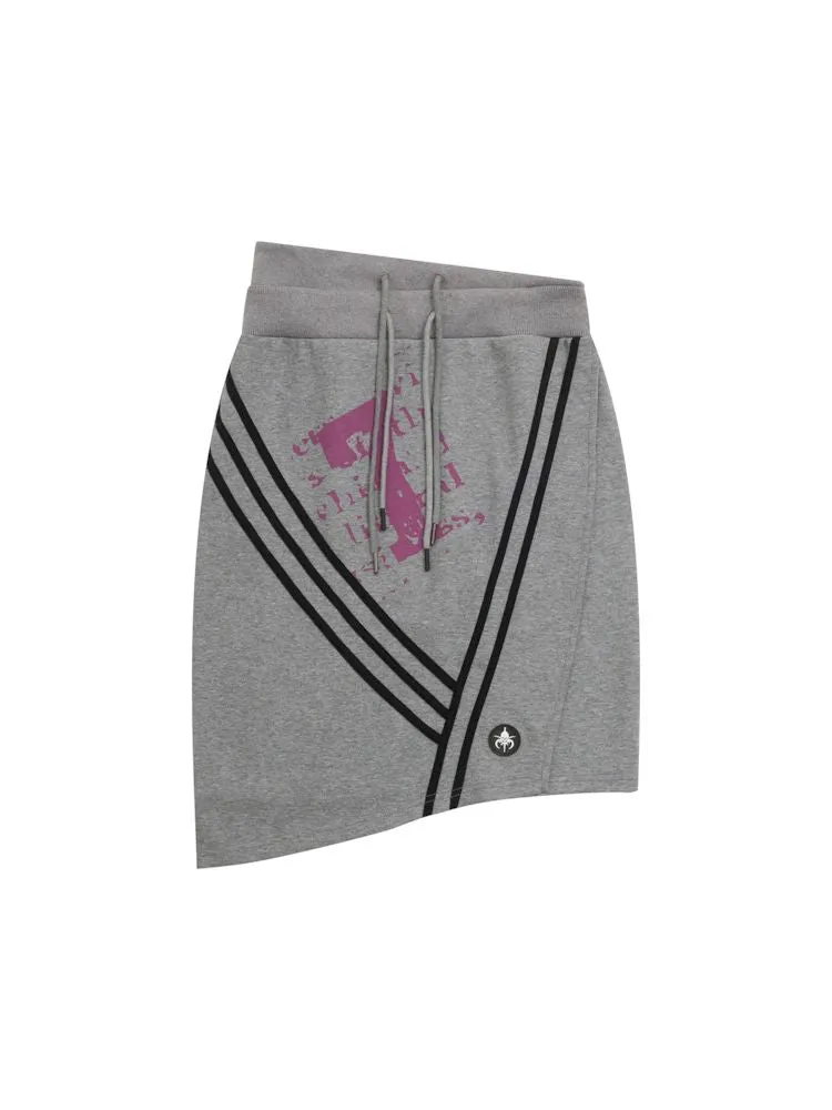 Hooded Sweatshirt Short Jacket Half Skirt Set【s0000007659】