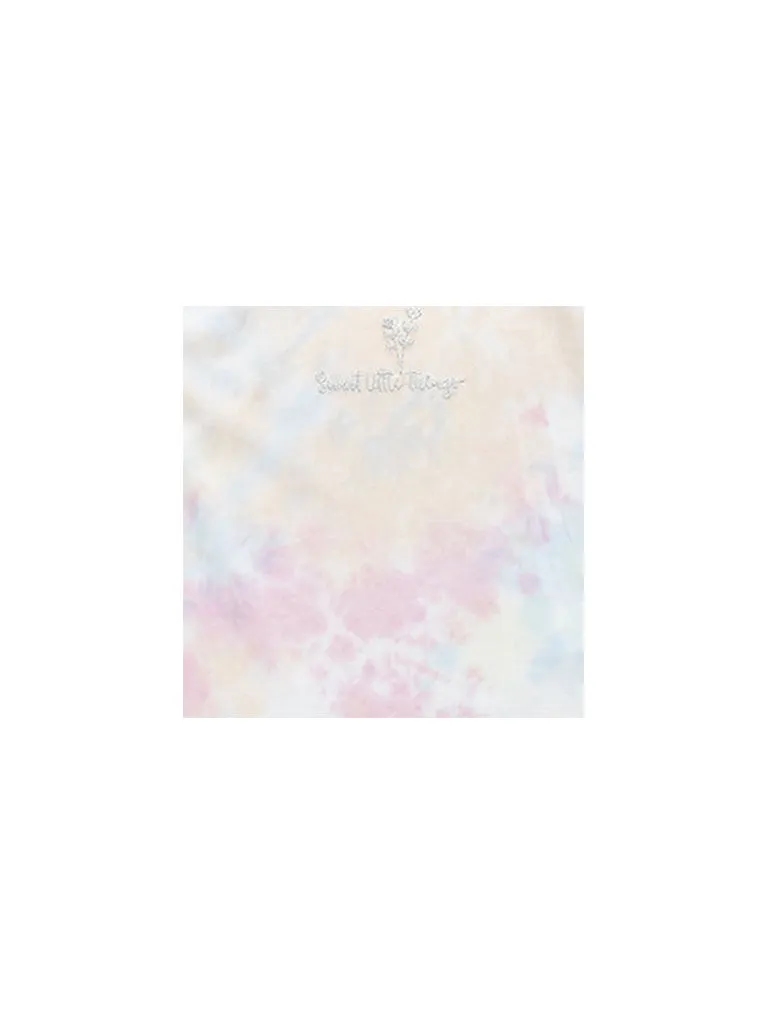 HOP Kids Multicolour Tie-Dye Printed Cotton T-Shirt