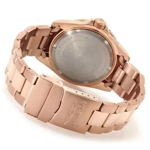 Invicta Women's Angel Swiss Quartz 200m Rose Gold Stainless Steel Watch 14368