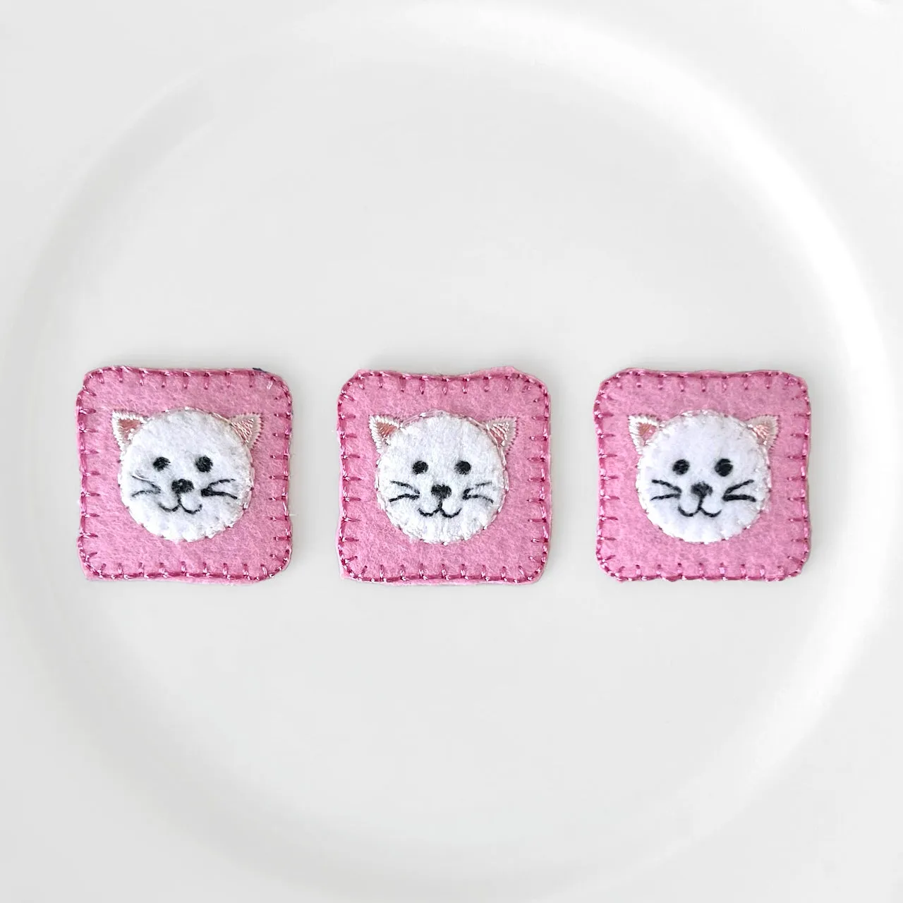 Iron-On Cat Appliques - Multiple Styles