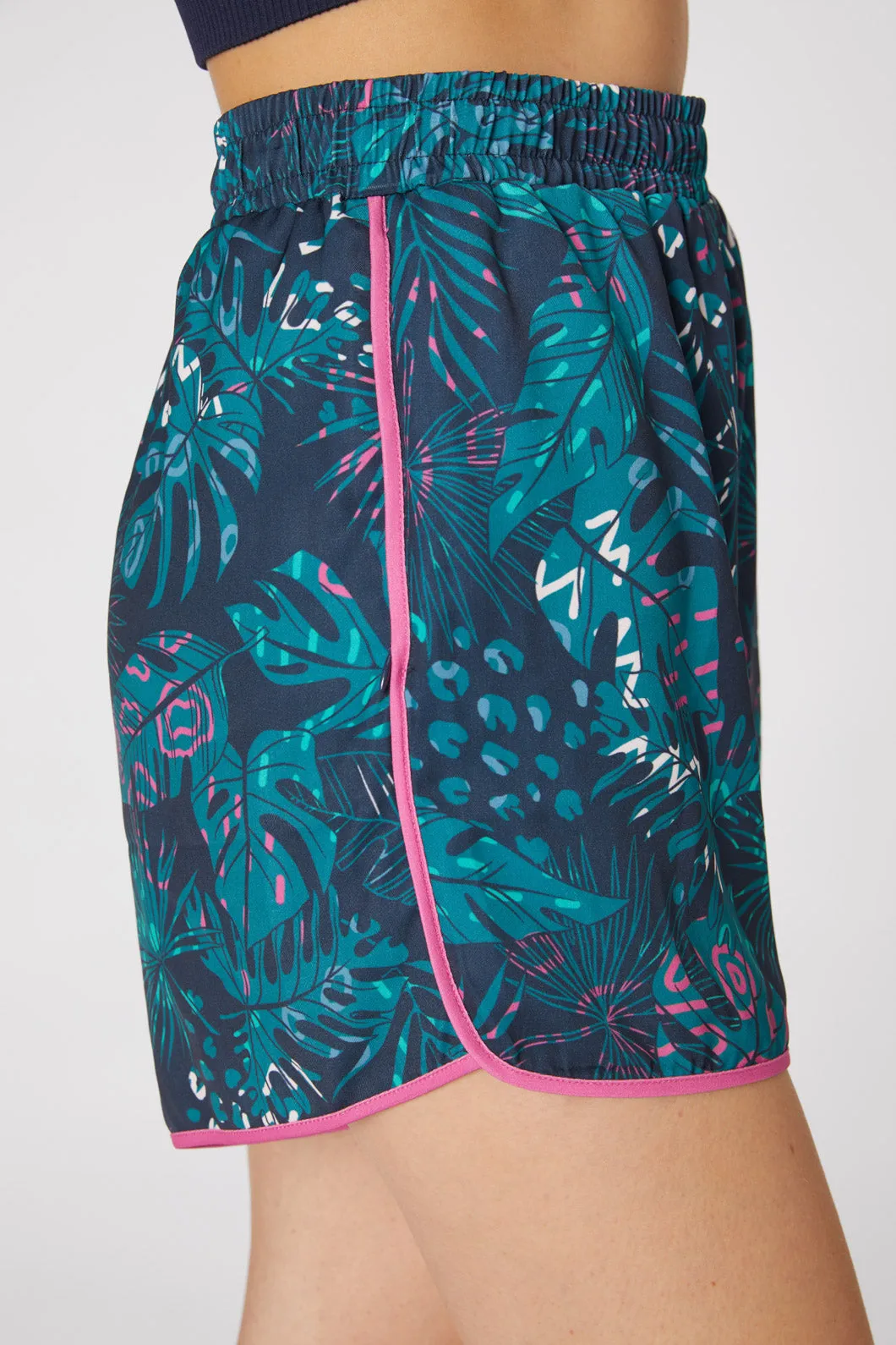 Leafy Green Printed Short