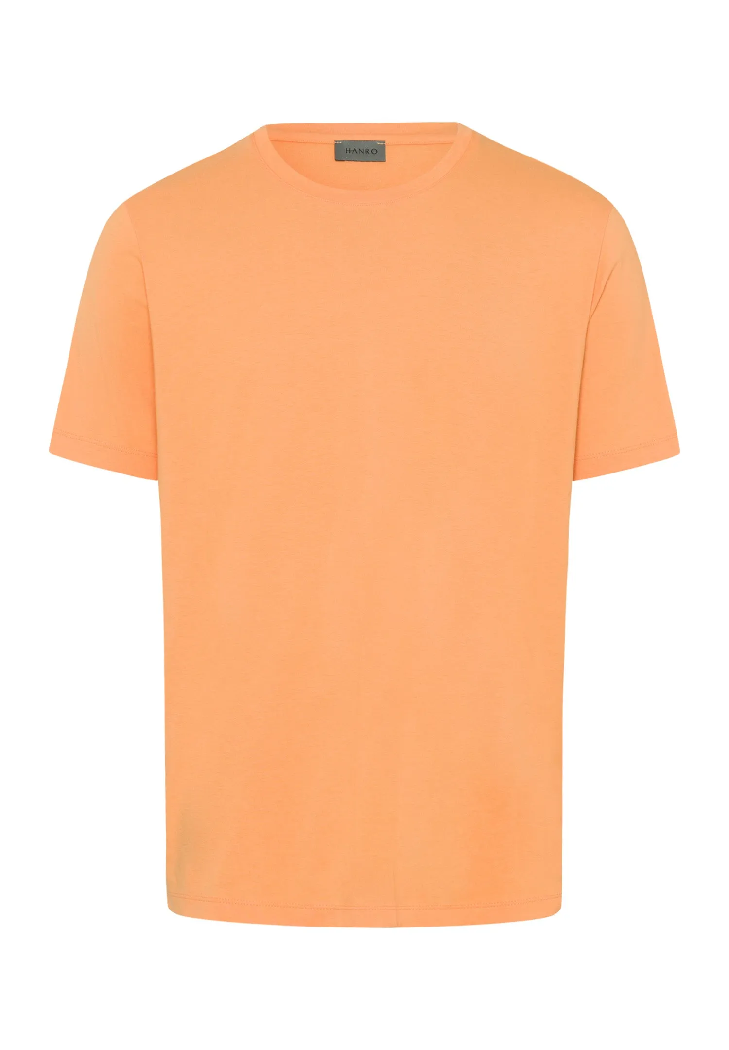 Living Shirts Jersey Cotton Crew Neck T-Shirt | Tangerine 75050-2273