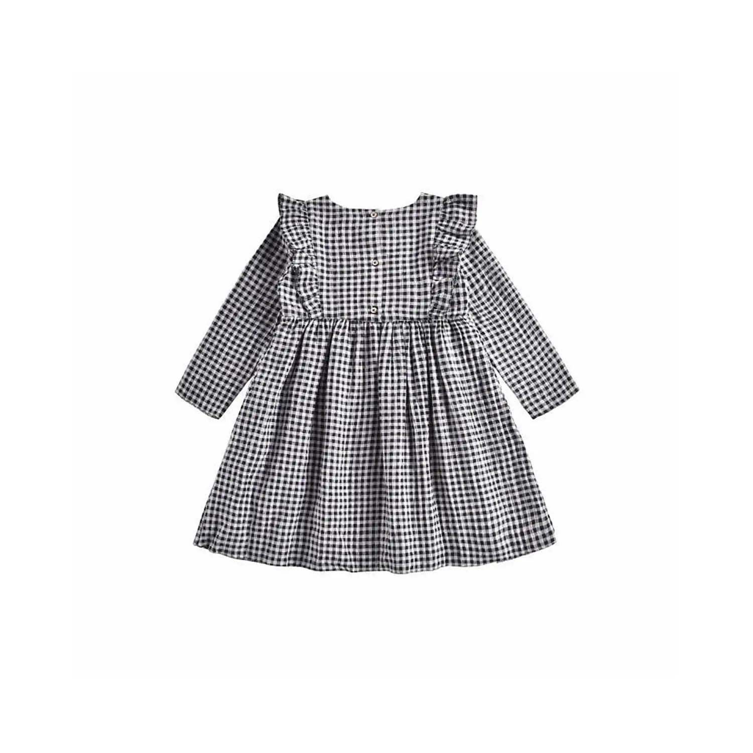 Louise Misha Dress Alaka Black Vichy