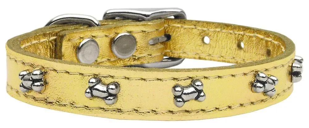 Metallic Bone Leather  Gold 18