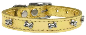 Metallic Bone Leather  Gold 18