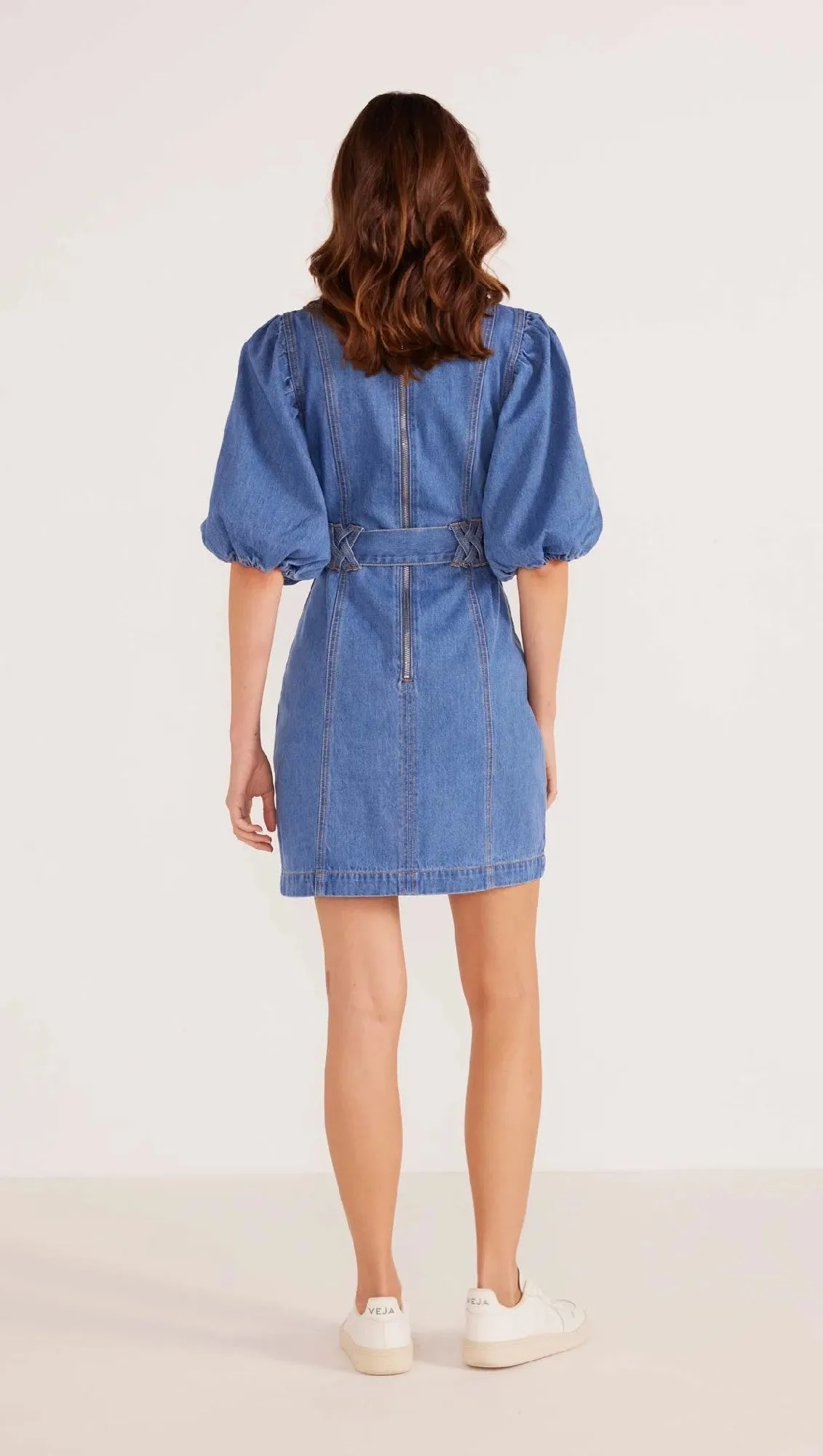 MinkPink Peyton Denim Mini Dress