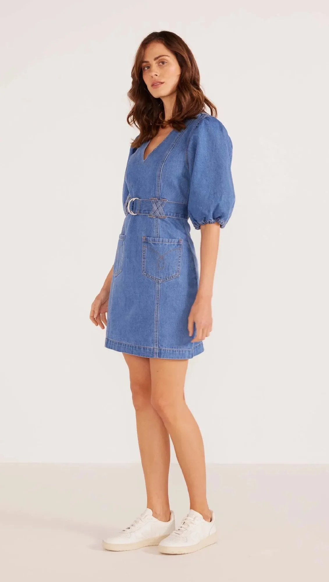 MinkPink Peyton Denim Mini Dress