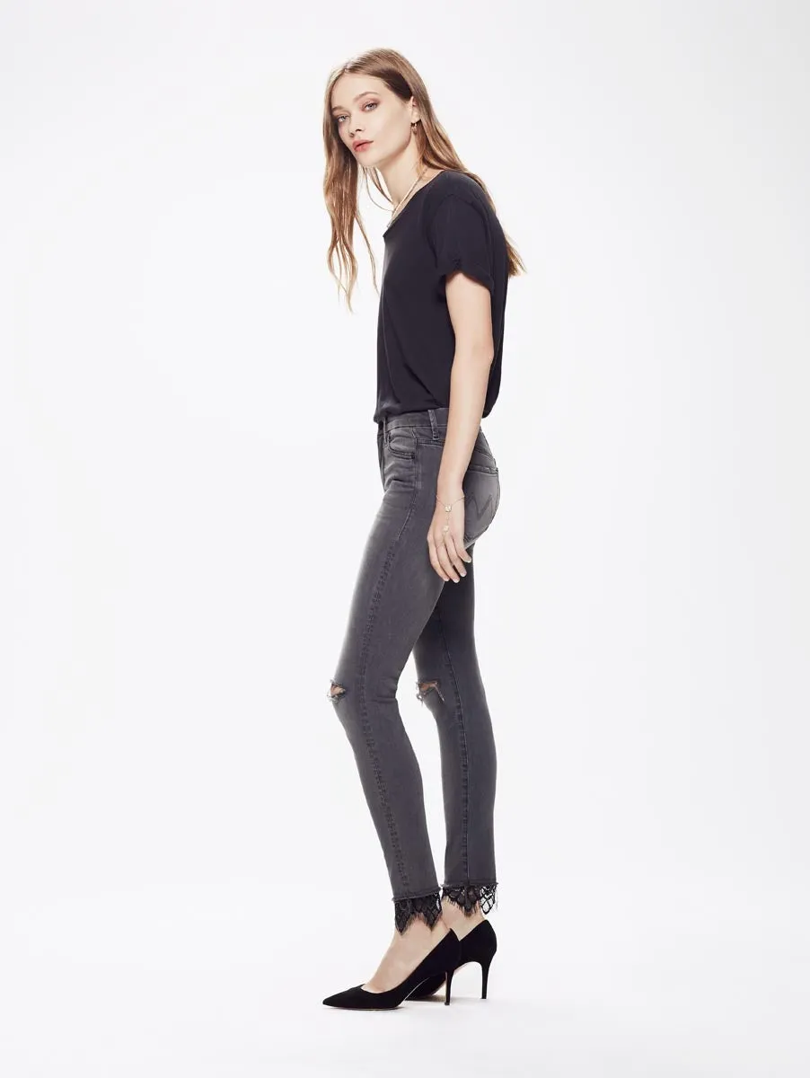 Mother - High Waisted Looker Dagger Ankle Fray - A Lacey Saloon