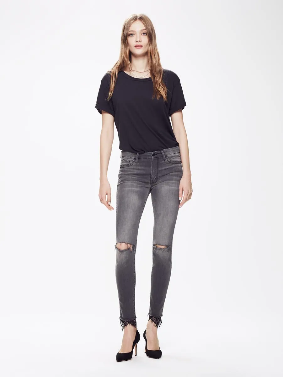 Mother - High Waisted Looker Dagger Ankle Fray - A Lacey Saloon