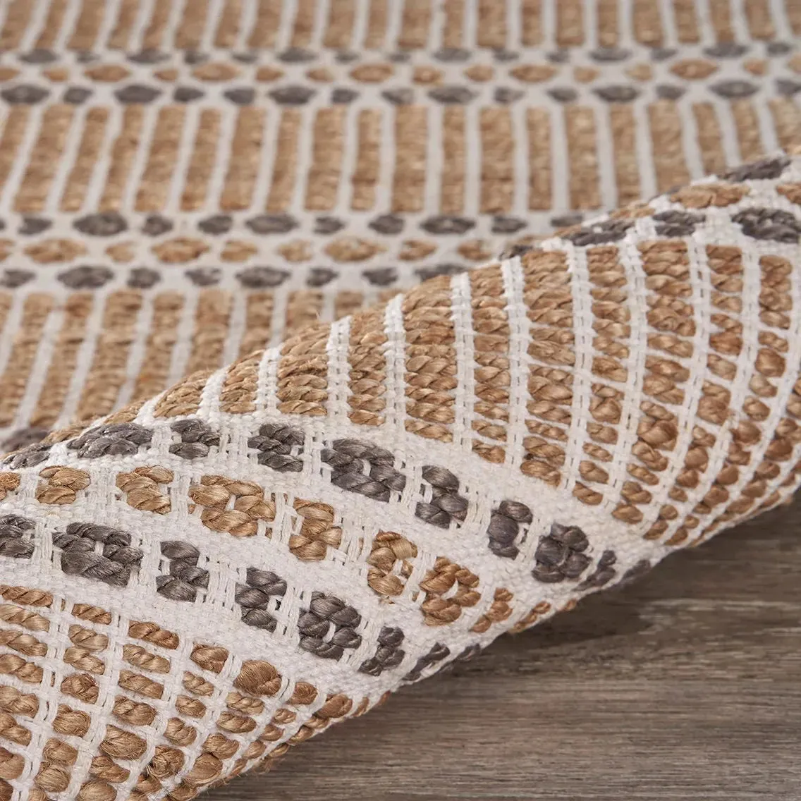 Natural Fiber LR03376 Natural/Gray Rug