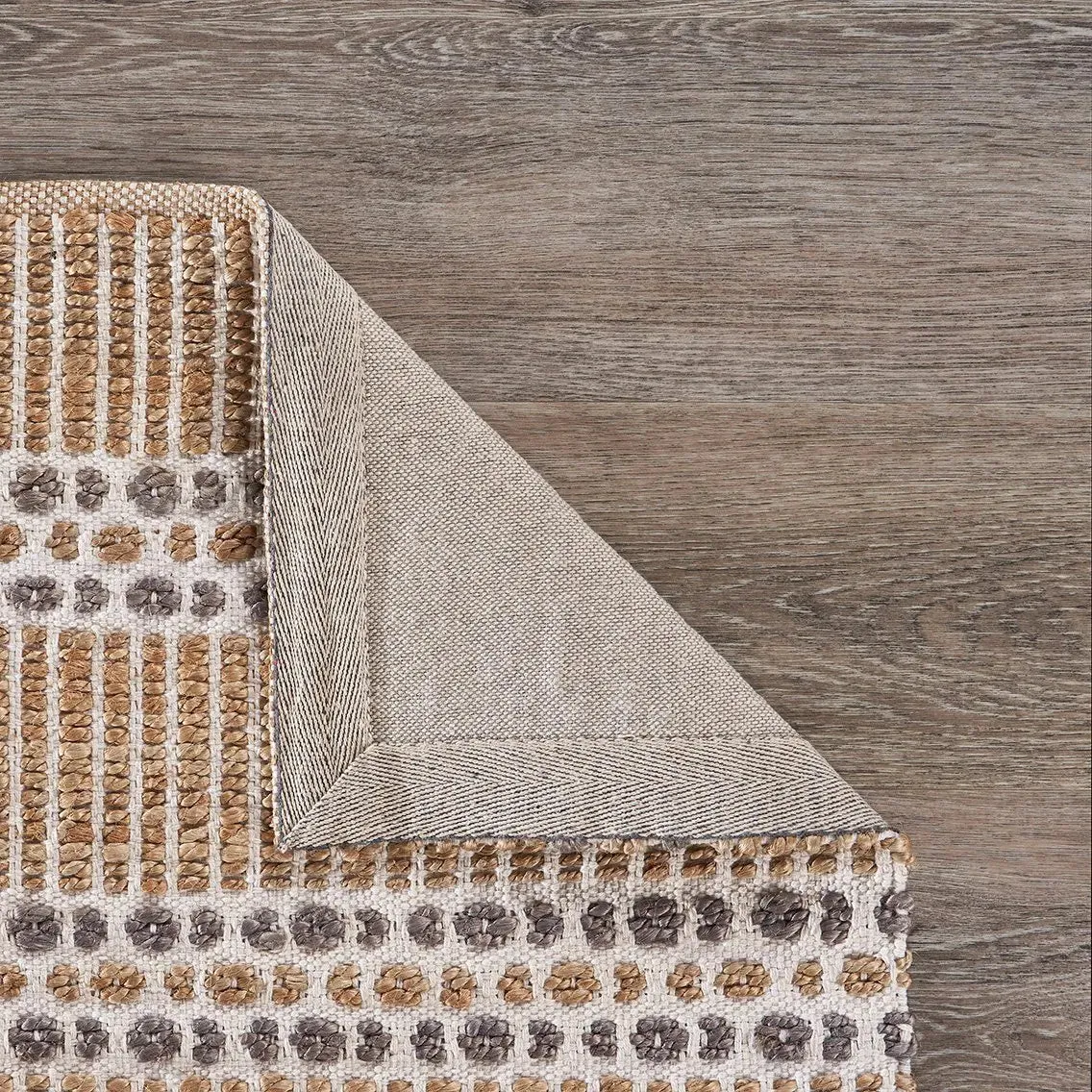 Natural Fiber LR03376 Natural/Gray Rug