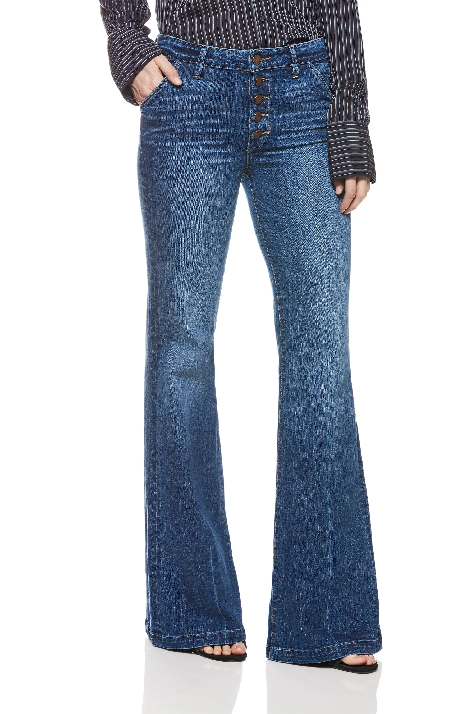 Paige- Genevieve Exposed Button Fly Salida