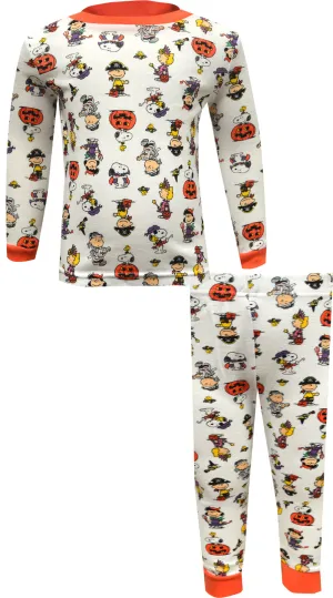 Peanuts Snoopy and Friends in Costumes Halloween Pajama